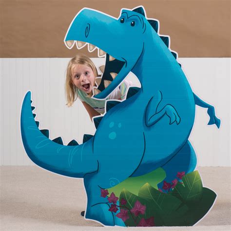 Buy 4 Ft 2 In Dino Tales Dinosaur T Rex Standee Standup Photo Booth
