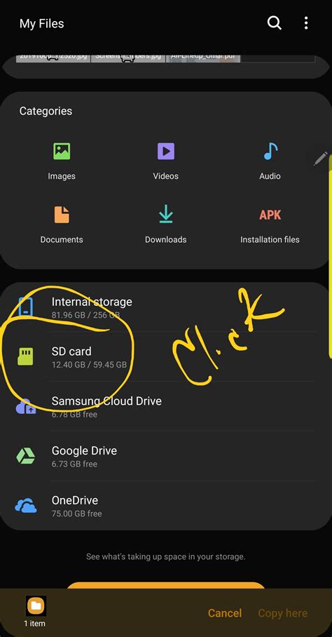 · move existing files and photos to the sd card. Solved: Can't transfer files to SD card on S9 - Samsung Community - 868465