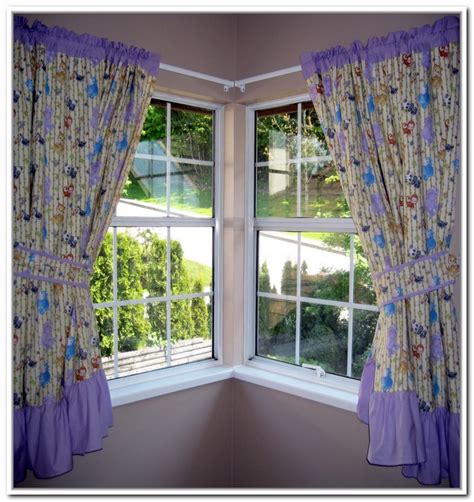 Corner Window Curtains Styles Of Decorating Ideas Homesfeed