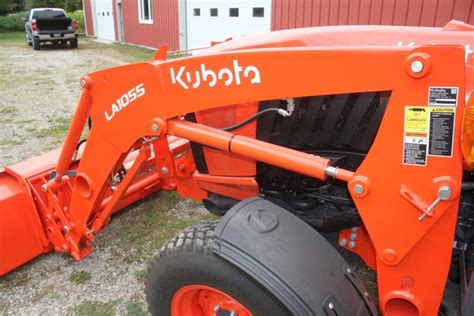 Kubota L6060 Compact Tractor Cab La1055 Loader Hahn Farms Ltd