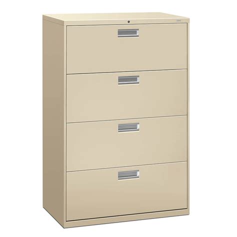 Order for today and boost the functionality of your office. HON Brigade 4-Drawer Lateral File Cabinet - atWork Office ...