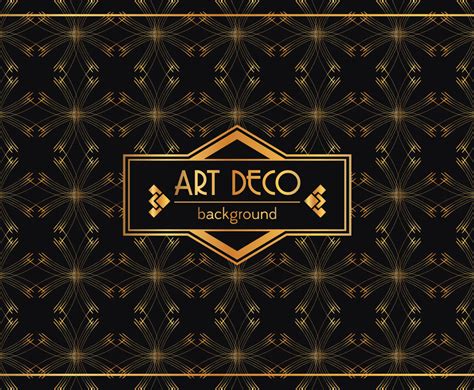Art Deco Background Vector Art And Graphics