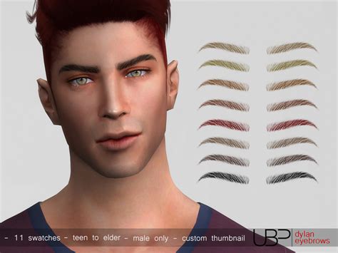 Sims Resource Sims 3 Male Eyebrows Darelopositive