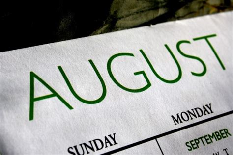 Interesting Things About The Month Of August Hubpages