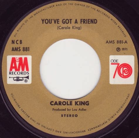 Carole King Youve Got A Friend Beautiful Discogs