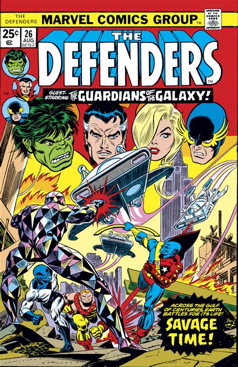 Defenders 1972 26 Comic Issues Marvel