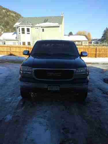 Sell Used 2002 Blue Gmc 1500hd Sle 4x4 Crew Cab Pickup In Dolores