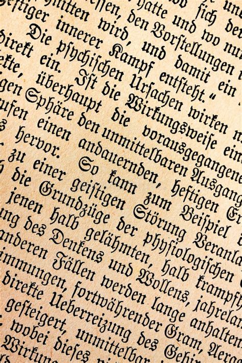 Old German Text 1900 Stock Image Image Of Ancient Script 21348391