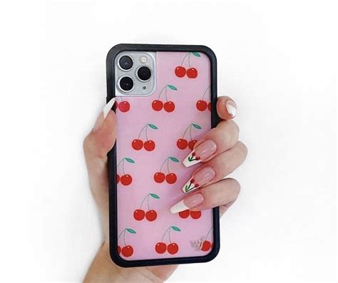 Cherry Wildflower Case In 2020 Girly Phone Cases Wildflower Cases
