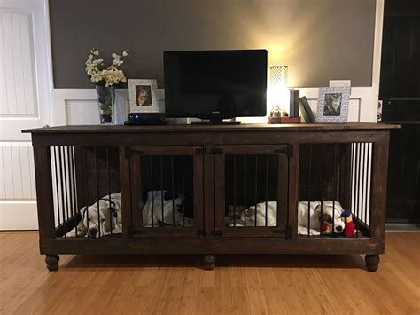 fell  love   dog cratetv stand  husband