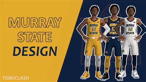Murray State Jersey Creation In Nba 2k20 Toboclash Youtube