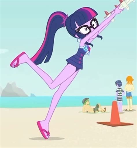 Beach Clothes Drone Equestria Girls Feet Flip Flops