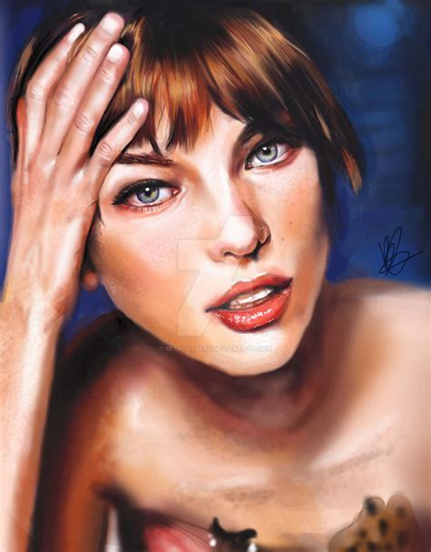 Milla Jovovich By Beth Gilbert On DeviantArt