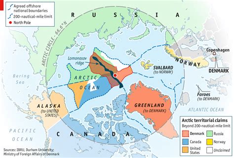 The Arctic Frozen Conflict International The Economist