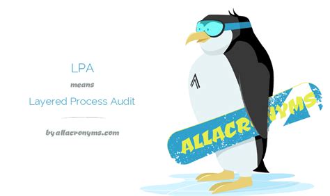 Lpa Layered Process Audit