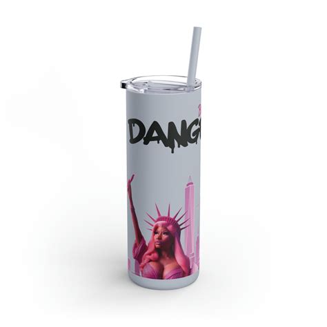 Nicki Minaj Pink Friday 2 Barbie Dangerous Skinny Matte Tumbler Mug