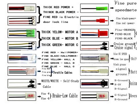 Schematic E Bike Controller Wiring Diagram For Your Needs