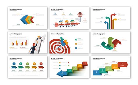 Arrow Infographic Powerpoint Template 74356 Infographic Powerpoint