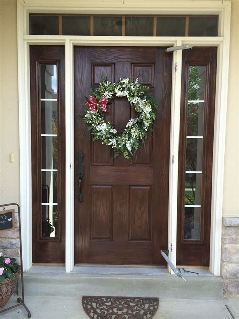 How To Paint A Stained Fiberglass Entry Door Painting