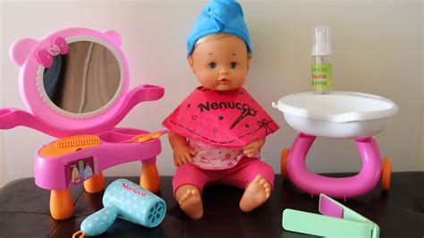 How do you get rid of it? Baby Dolls Hair wash and Hair Cut - Nenuco Girl Baby ...