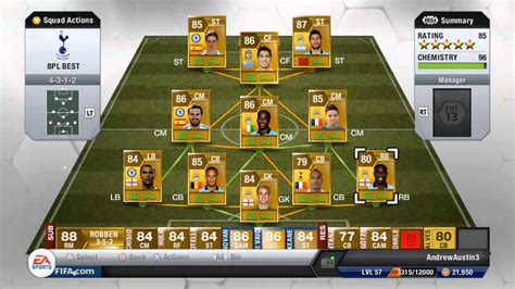 Fifa 13 Ultimate Team My Squads Youtube