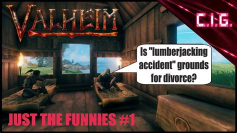 Co-op Games For Couples Valheim Funny Moments #1 - Multiplayer Gameplay