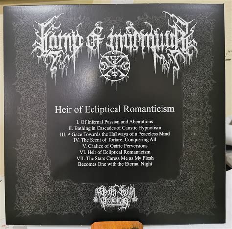 Lamp Of Murmuur Heir Of Ecliptical Romanticism 12 Vinyl Lp
