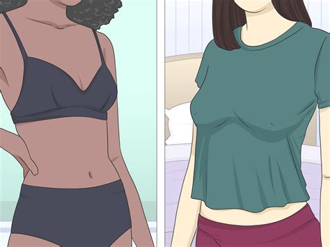 3 Ways To Dress With No Bra WikiHow