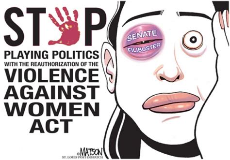 Editorial Renewal Of Violence Against Women Act Is Battered By