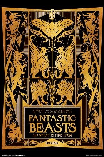 Fantastic Beasts 2 Book Cover — Poster Plus