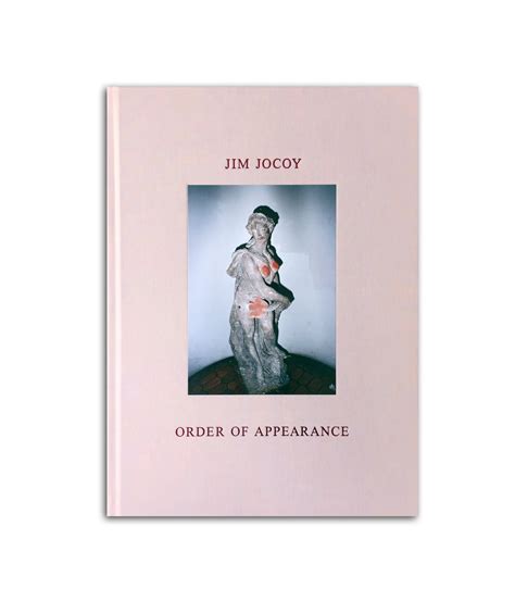 Order Of Appearance By Jim Jocoy Special Edition Tbw Books Tbwbooks