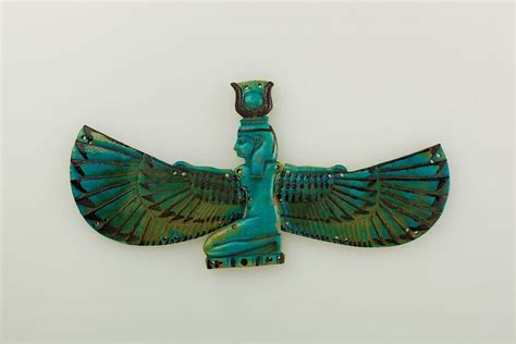 Winged Goddess Nut Amulet Egypt Museum