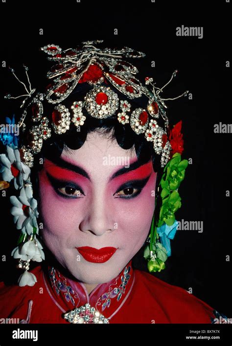 Beijing Opera Female Leading Role Dan Beijing China Stock Photo