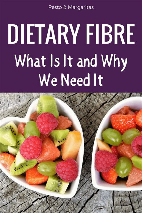 Dietary Fibre Is An Important Part Of Having A Healthy Digestive System