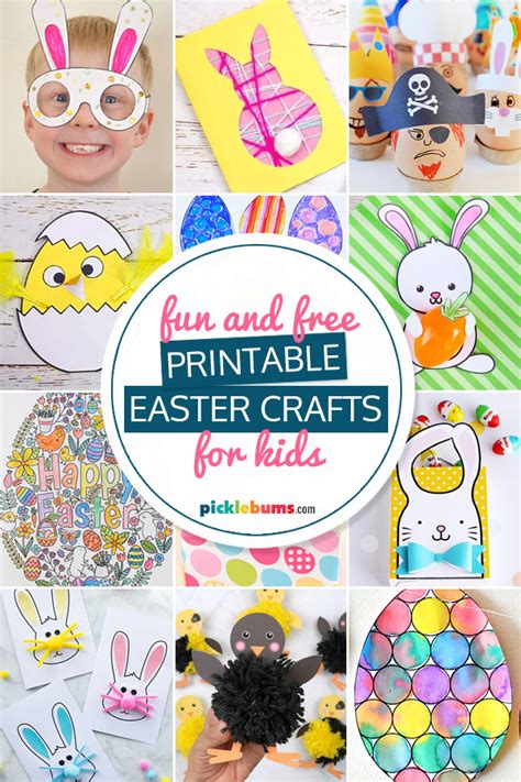 Fun Free Easter Printables For Kids Picklebums
