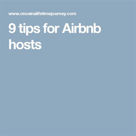 Great Airbnb Tips For Hosts From A Long Time Airbnb Super Host Airbnb