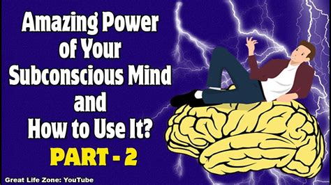 Amazing Power Of Your Subconscious Mind And How To Use It Part Youtube