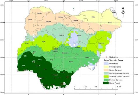 Nigerias Forest Map Forest World Map