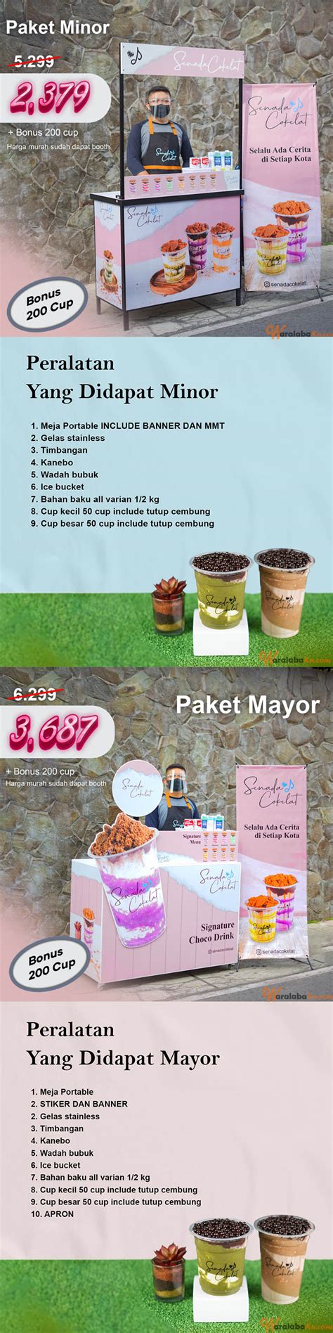 Franchise Senada Cokelat Peluang Bisnis Minuman Cokelat Waralaba Ku