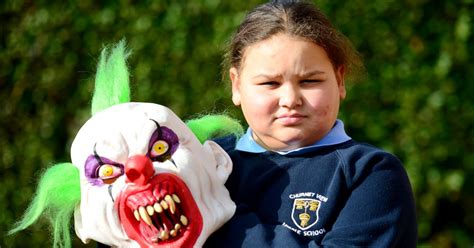Girl Suspended From School For Scaring Friends With Killer Clown Mask