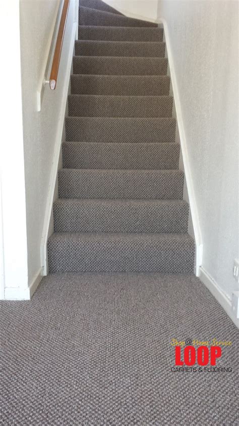 Heavy Domestic Carpet In Country Grey Ideal For Stairs And Landings