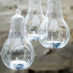 Glass Lightbulb Hanging Vase By Bonnie And Bell