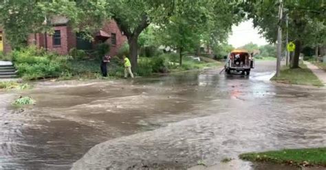 Water Main Breaks Floods Streets In Lincolns Irvingdale Neighborhood