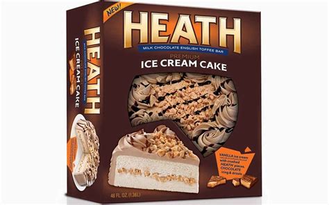Candy Bar Infused Frozen Cakes Heath Ice Cream Cake