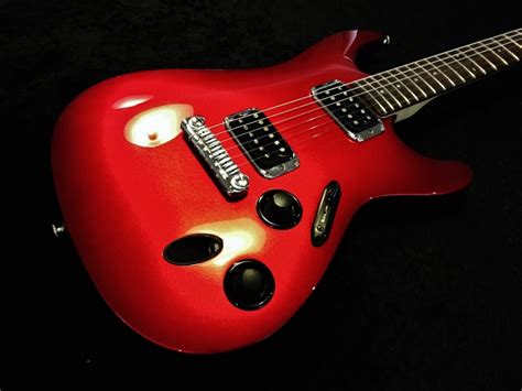 Ibanez S Classic Respray Candy Apple Red Refret Rebuild Custom Guitar