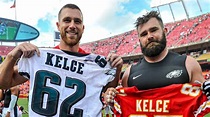 NFL: Travis y Jason Kelce, los primeros hermanos en enfrentarse en un ...