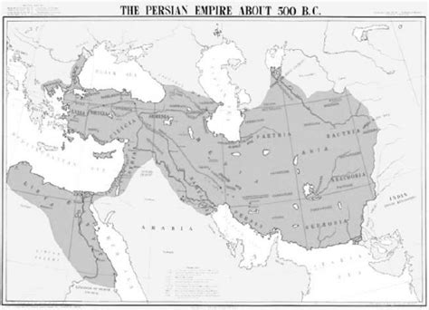 Persian Empire Around 500 Bc Download Scientific Diagram