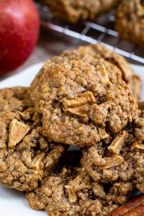 Soft Apple Oatmeal Cookies Recipe Crazy For Crust