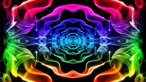 Abstract Smoke Psychedelic Color Spectrum Wallpaper 2560x1440 65136