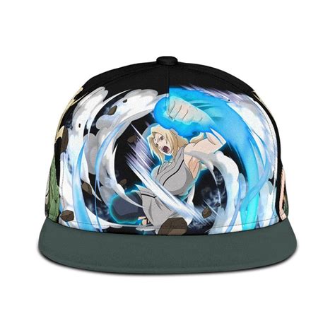 Tsunade Snapback Hat Naruto Custom Anime Hat Anime Hats Snapback